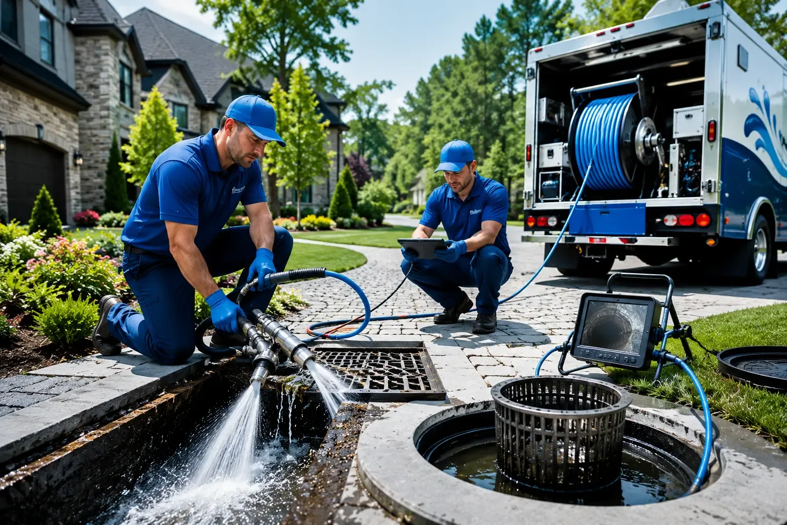 Local outdoor drain cleaning professionals in Thawville, IL